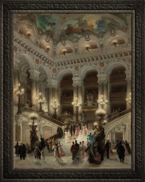 Lescalier De LOpera by Louis Beroud Old Masters Fine Art Reproduction